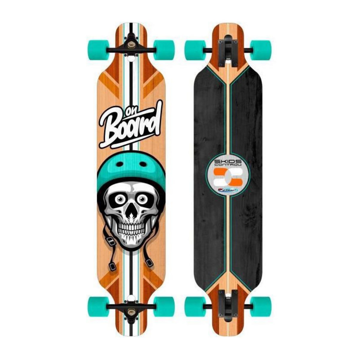 STAMP STAMP - Longboard 41 x 9 - Skids Control
