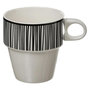 Voir la diapositive 4 : SECRET DE GOURMET Lot de 4 Mugs sur Rack  Bohemia  26cl Blanc
