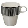 Voir la diapositive 4 : SECRET DE GOURMET Lot de 4 Mugs sur Rack  Bohemia  26cl Blanc