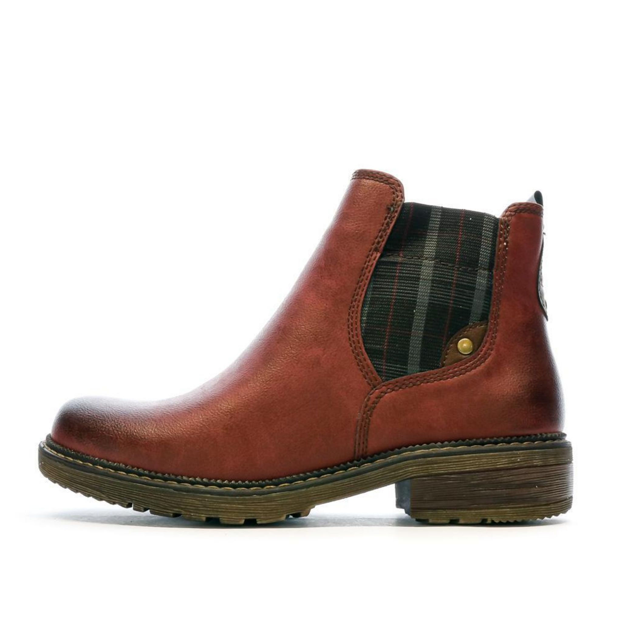Bottines En Cuir Gris Pailleté RELIFE - Pointure 39 - Talon >7 Cm - Occasion Comme Neuves