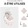 Voir la diapositive 2 : HAUCK Couverture snuggle N Dream Beige Bloom