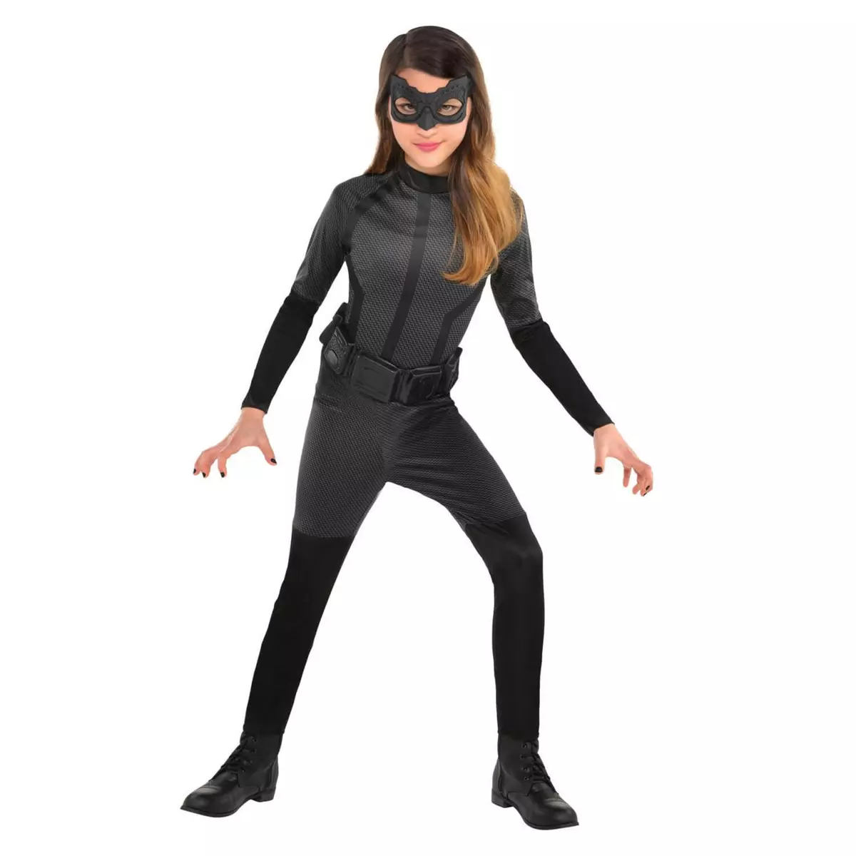  Deguisement Catwoman - Fille - 8/10 ans (128 à 140 cm)