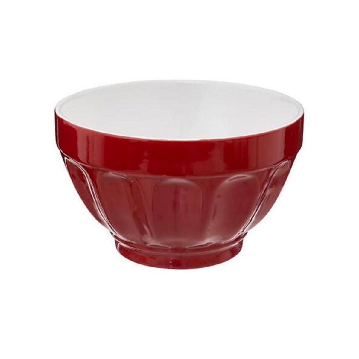 SECRET DE GOURMET Lot de 6 Bols  Colorama  60cl Rouge