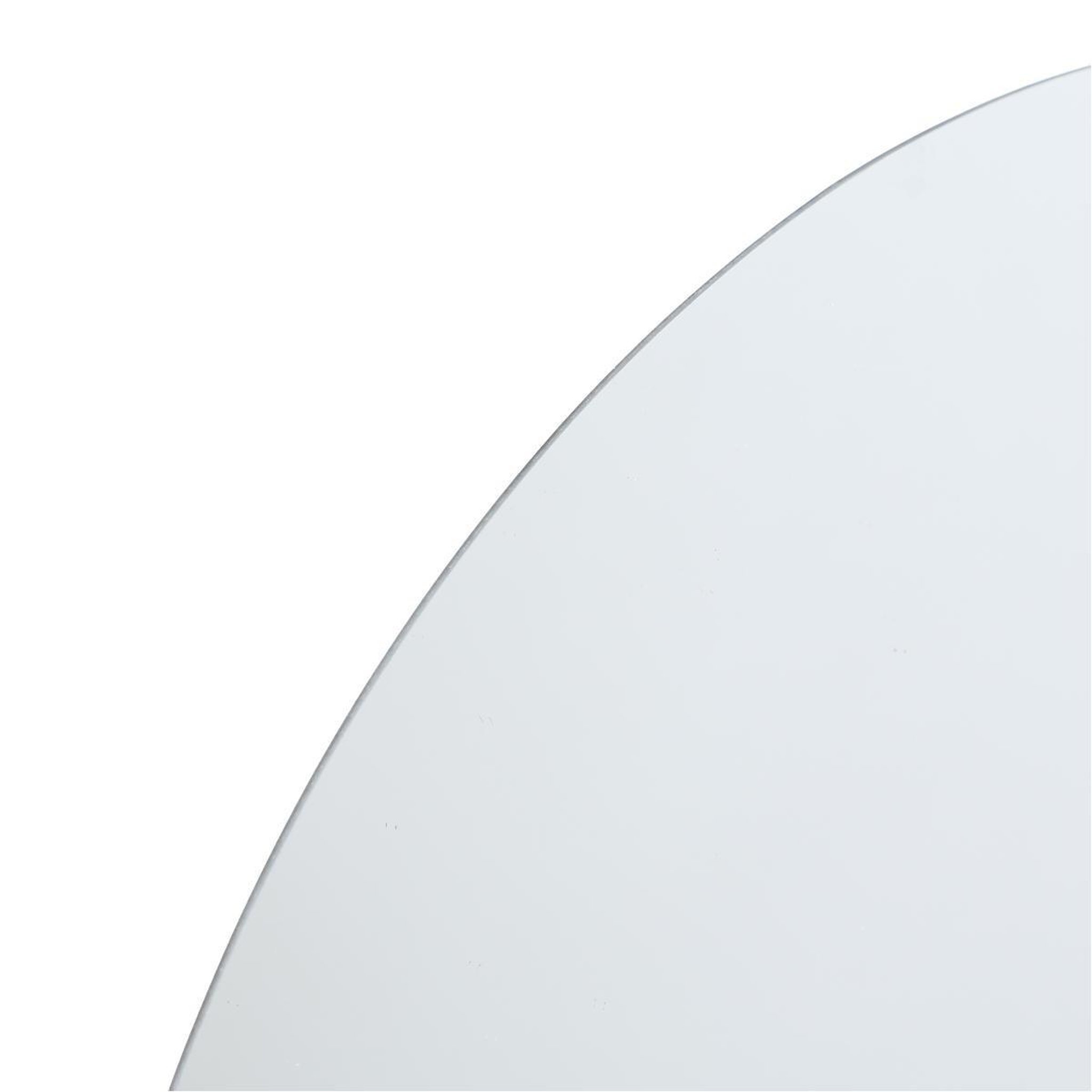 Voir la diapositive 3 : ATMOSPHERA Lot de 2 Miroirs Adhésifs  Rond  40x40cm Argent