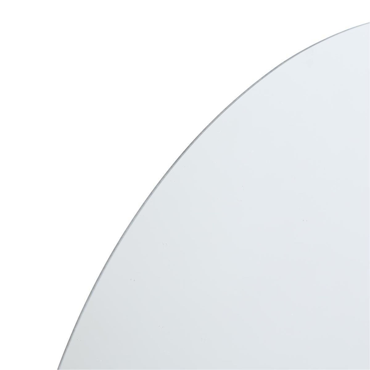ATMOSPHERA Lot de 2 Miroirs Adhésifs  Rond  40x40cm Argent