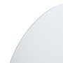 Voir la diapositive 3 : ATMOSPHERA Lot de 2 Miroirs Adhésifs  Rond  40x40cm Argent