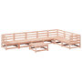 Voir la diapositive 2 : VIDAXL Salon de jardin 8 pcs bois massif sapin de douglas