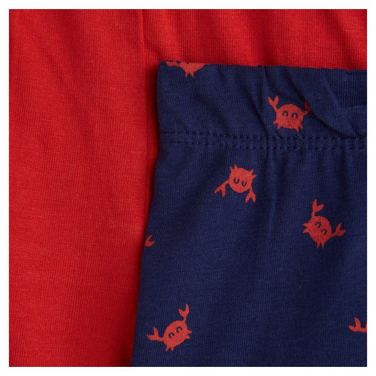 IN EXTENSO Lot de 2 shorts bébé garçon