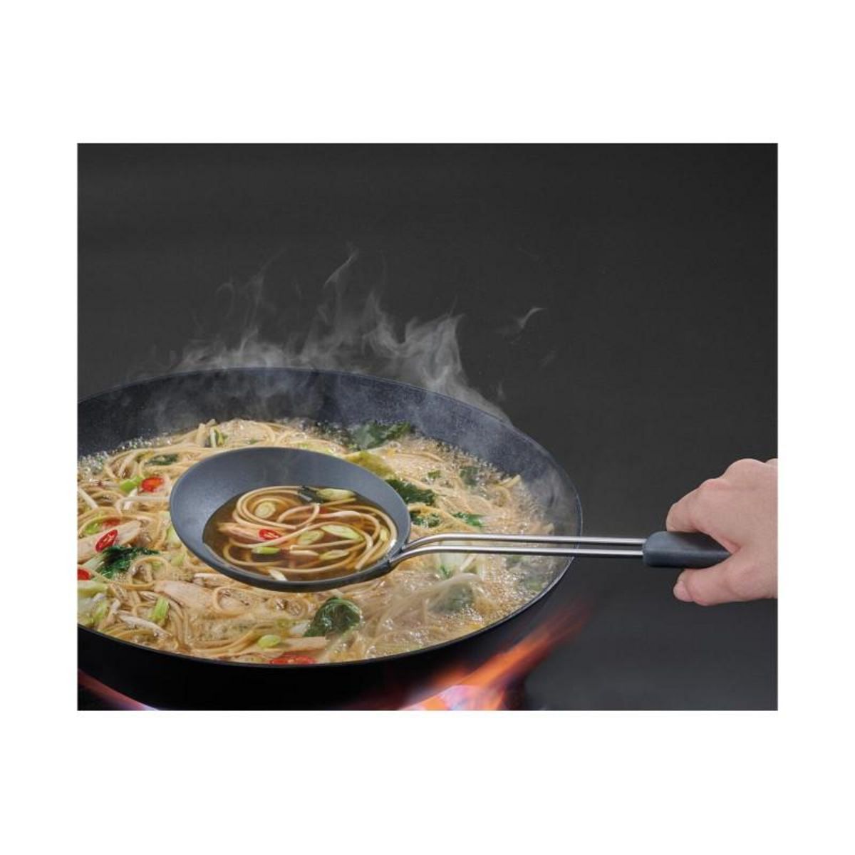 Joseph Joseph Ustensile de cuisine Joseph Joseph Ensemble de 3 ustensiles compacts Nest Fusion pour wok