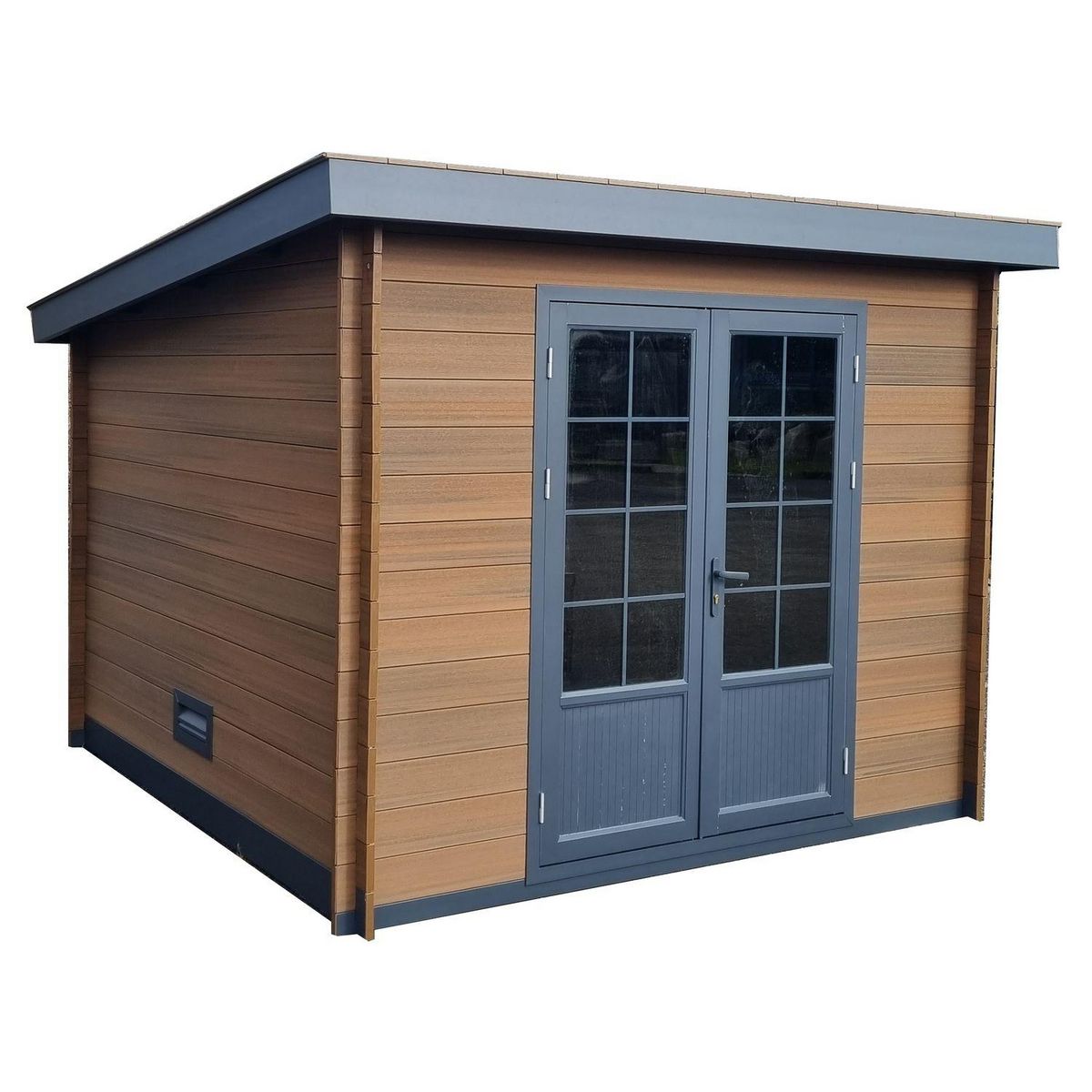 GREEN OUTSIDE Abri de jardin bois - Monopente - 7,36m²