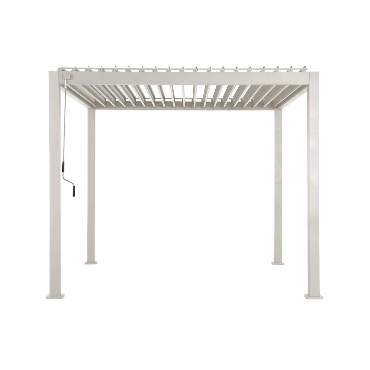 SWEEEK Pergola bioclimatique aluminium lames orientables 3x3m V2 Triomphe