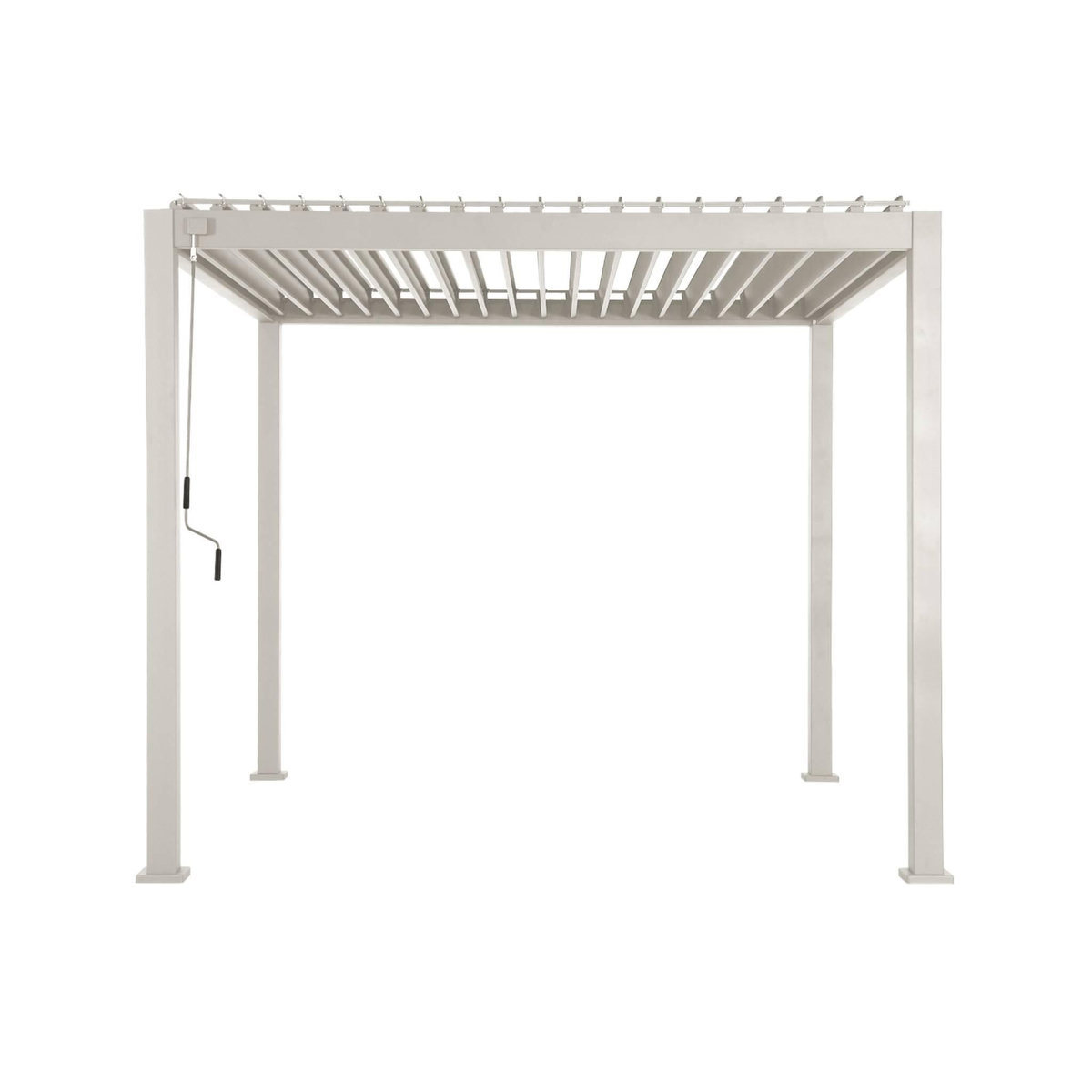 SWEEEK Pergola bioclimatique aluminium lames orientables 3x3m V2 Triomphe