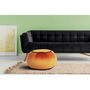 Voir la diapositive 3 : Paris Prix Pouf Rond en Velours  Taj Mahal  65cm Bronze