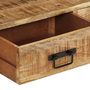 Voir la diapositive 5 : VIDAXL Meuble TV 120x30x45 cm Bois massif de manguier