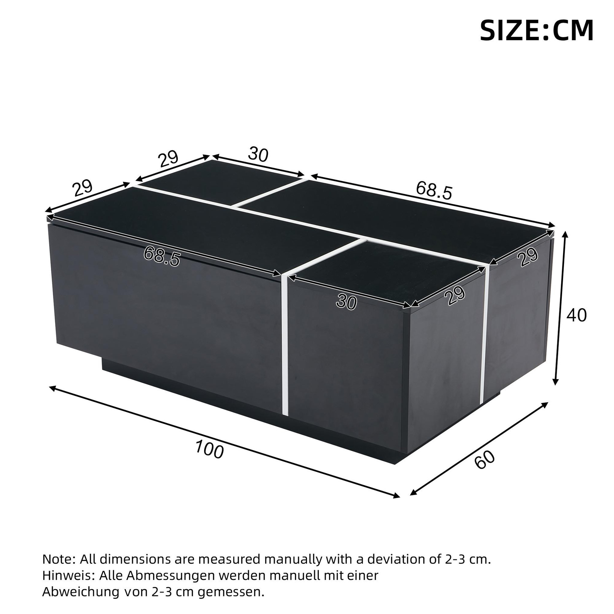 Voir la diapositive 3 : MERAX Table basse