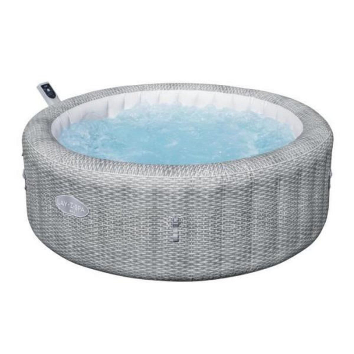 BESTWAY Spa gonflable BESTWAY - Lay-Z-Spa Bali - 140 airjets - 196 x 71 cm - 4 a 6 places - Rond (couverture, cartouche, diffuseur)