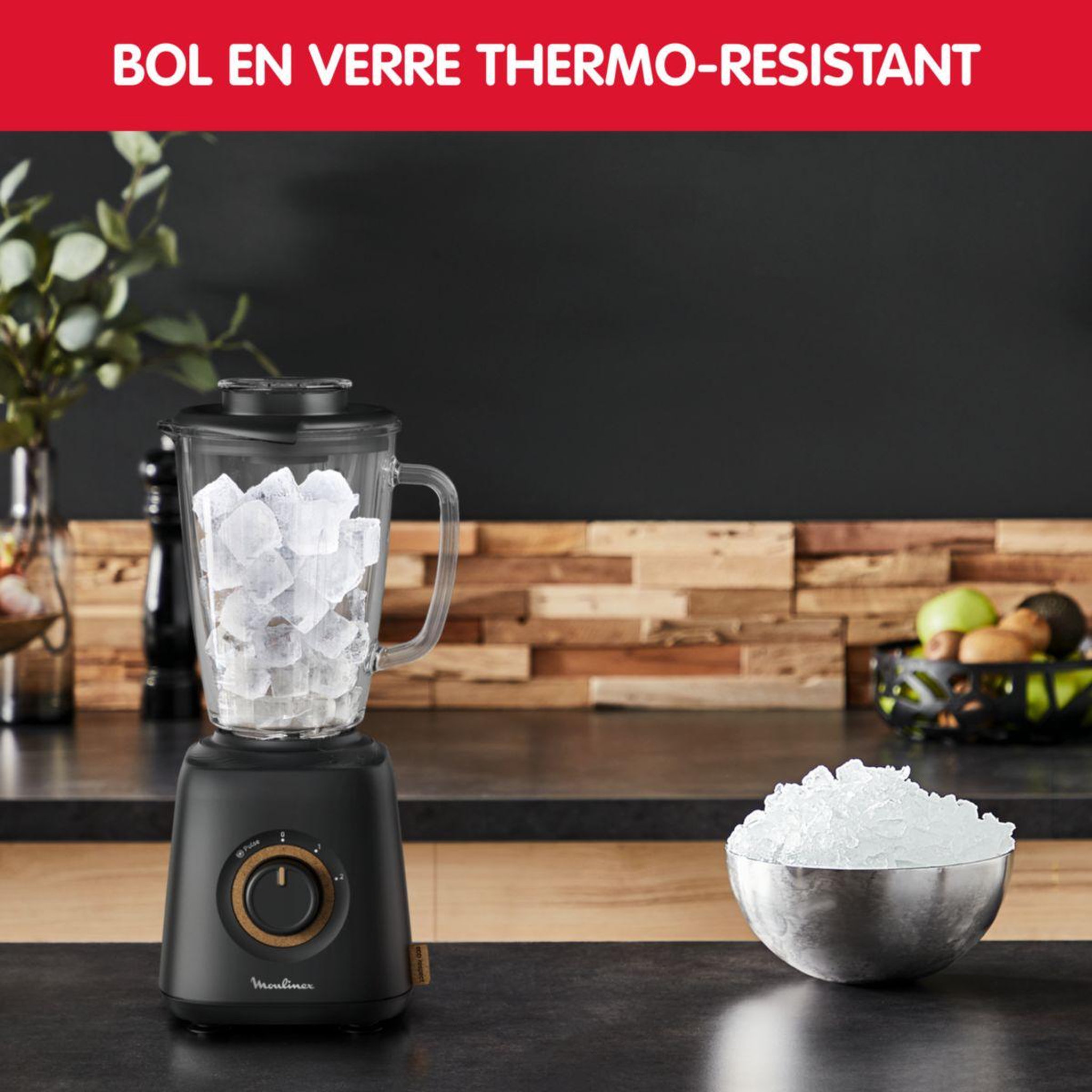 Voir la diapositive 4 : MOULINEX Blender lm46en10 eco respect