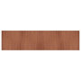 Voir la diapositive 2 : VIDAXL Tapis rectangulaire marron 100x400 cm bambou