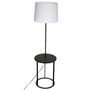 Voir la diapositive 1 : Paris Prix Lampadaire sur Pied Déco  Gil  149cm Noir & Blanc