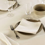 Voir la diapositive 3 : Paris Prix Lot de 3 Serviettes de Table  Serafine  40x40cm Naturel