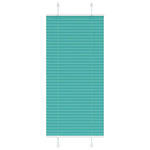 VIDAXL Store plisse vert petrole 65x100 cm largeur du tissu 64,4 cm