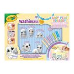 Crayola Coloriage - CRAYOLA - Washimals Baby Pets Nursery Pack - Famille lavable a colorier! Des 3 ans
