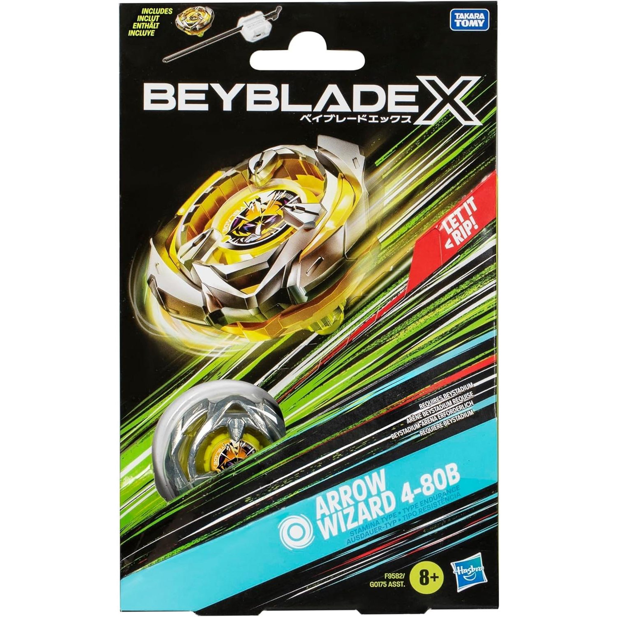 Voir la diapositive 4 : HASBRO Toupie Beyblade Hasbro Arrow Wizard 4-80B