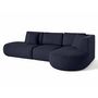 Voir la diapositive 4 : LISA DESIGN Santorini - canapé modulable d'angle droit - 5 places - en tissu texturé