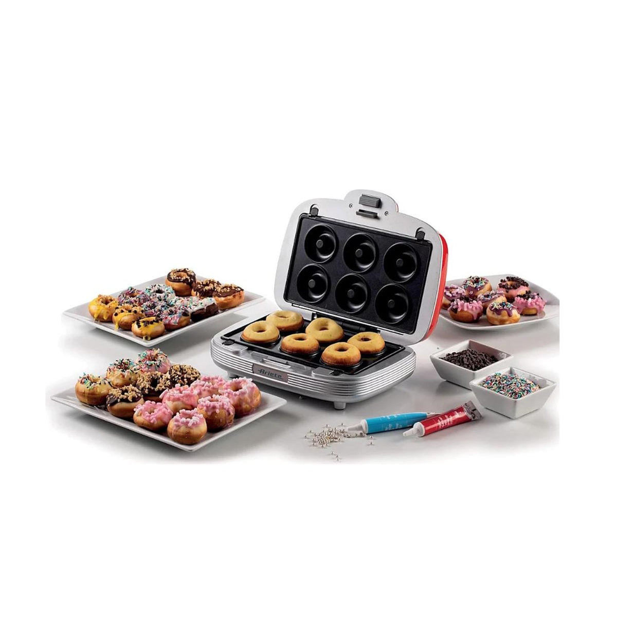 ARIETE Appareil à sandwich 3en1 700w rouge - 1972ROUGE