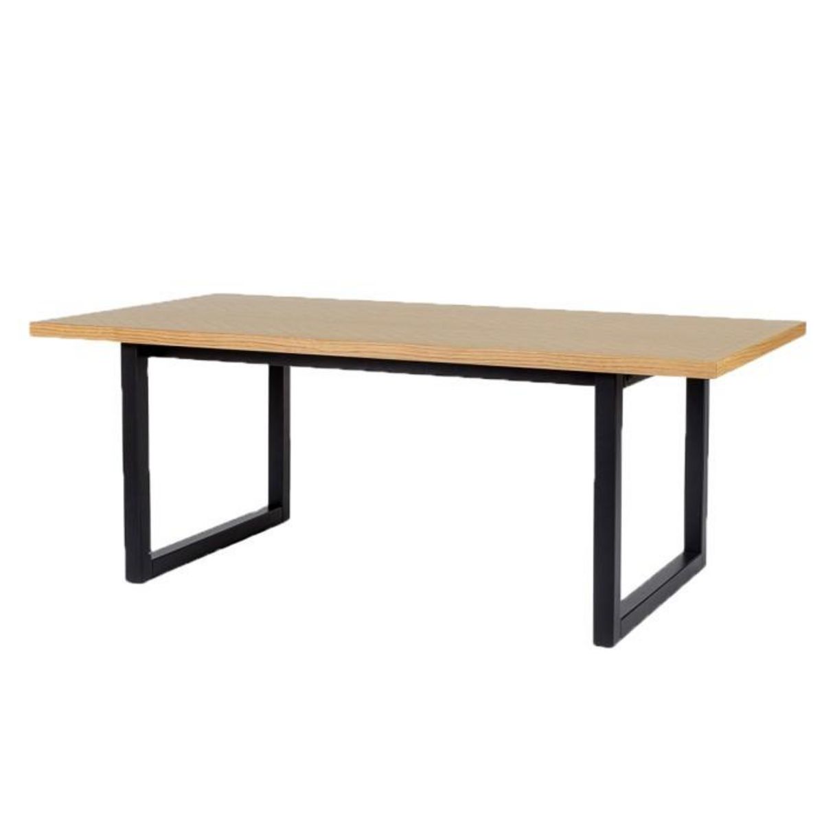 Paris Prix Table Basse Rectangulaire  Camden  120cm Chêne & Noir