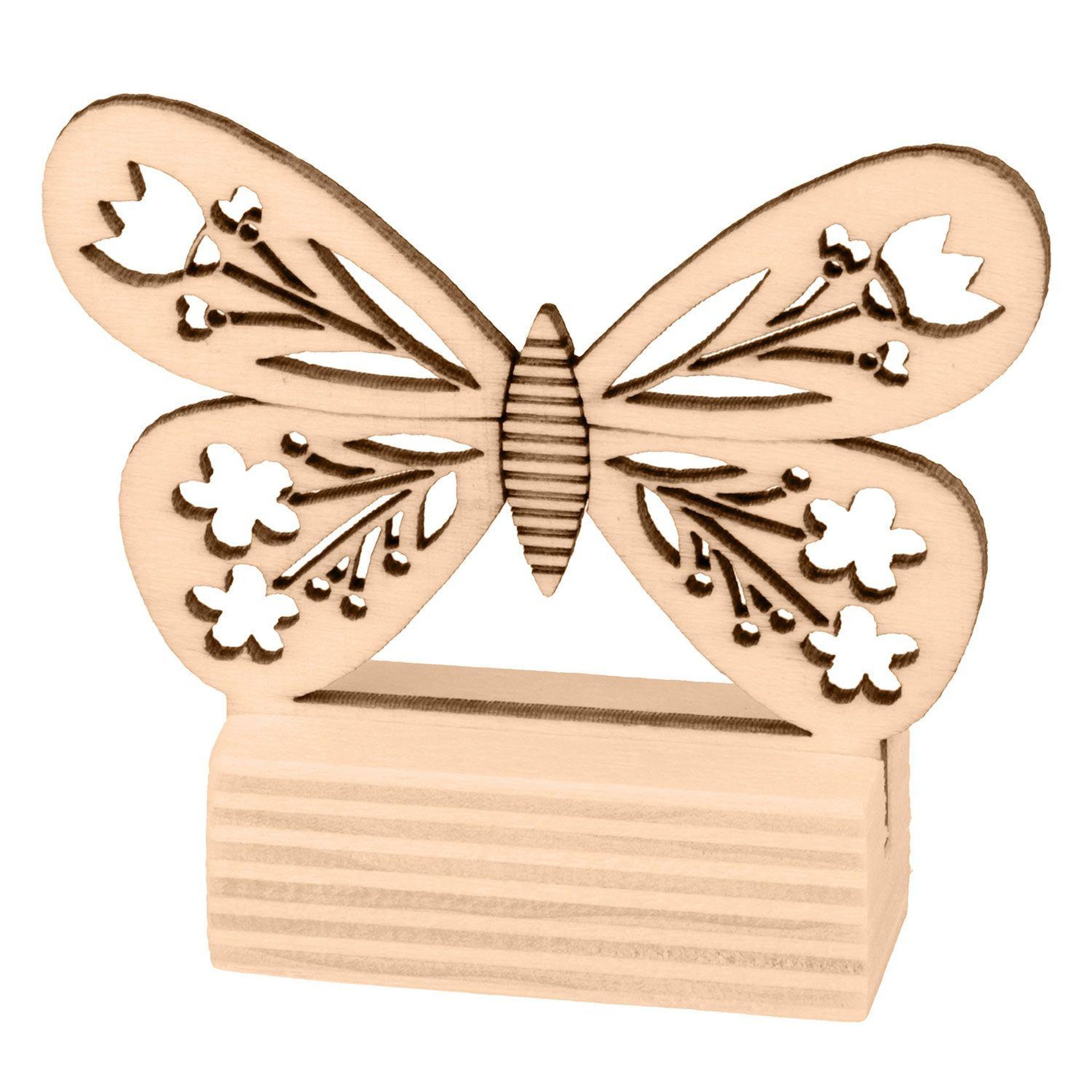 Voir la diapositive 2 : Artemio Marques place en bois papillons