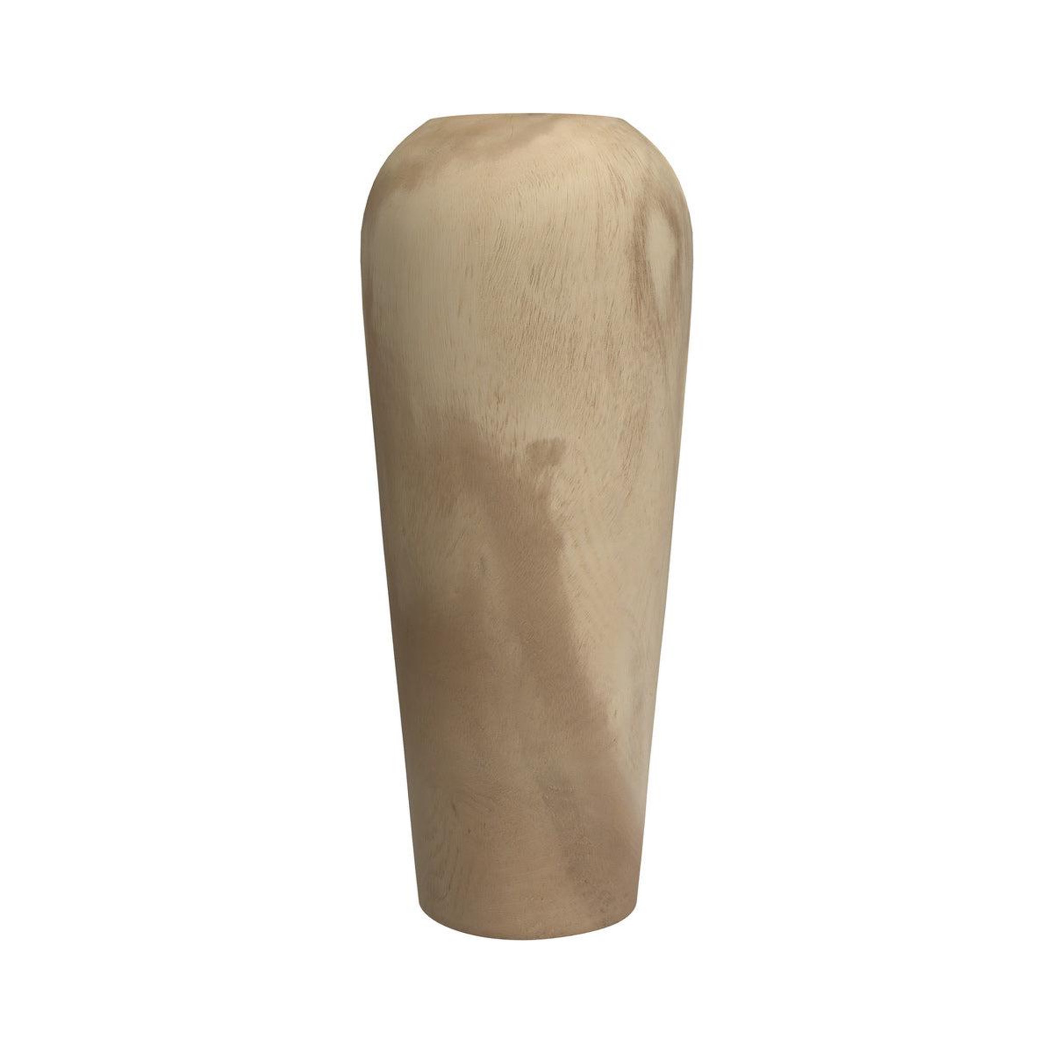 Voir la diapositive 2 : MAISON PAVANE Vase décoratif en bois de suar h70 cm-makkar