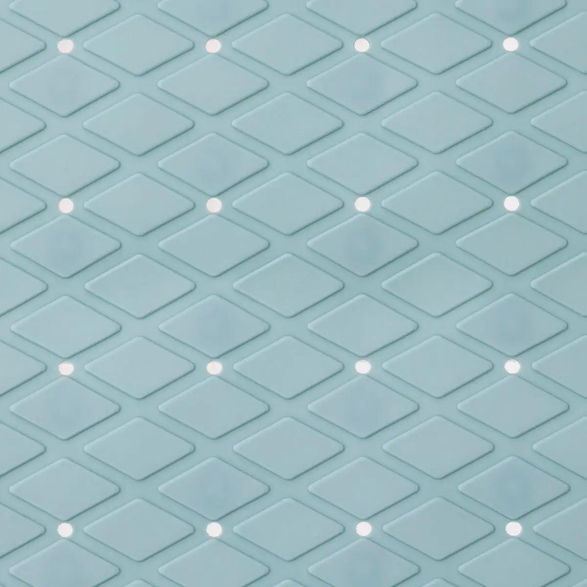 Voir la diapositive 3 : FIVE Fond de bain pvc  diamond  35x70cm bleu arctique