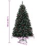 Voir la diapositive 6 : VIDAXL Sapin de Noël artificiel 150 LED 150 cm