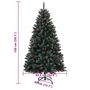 Voir la diapositive 6 : VIDAXL Sapin de Noël artificiel 150 LED 150 cm