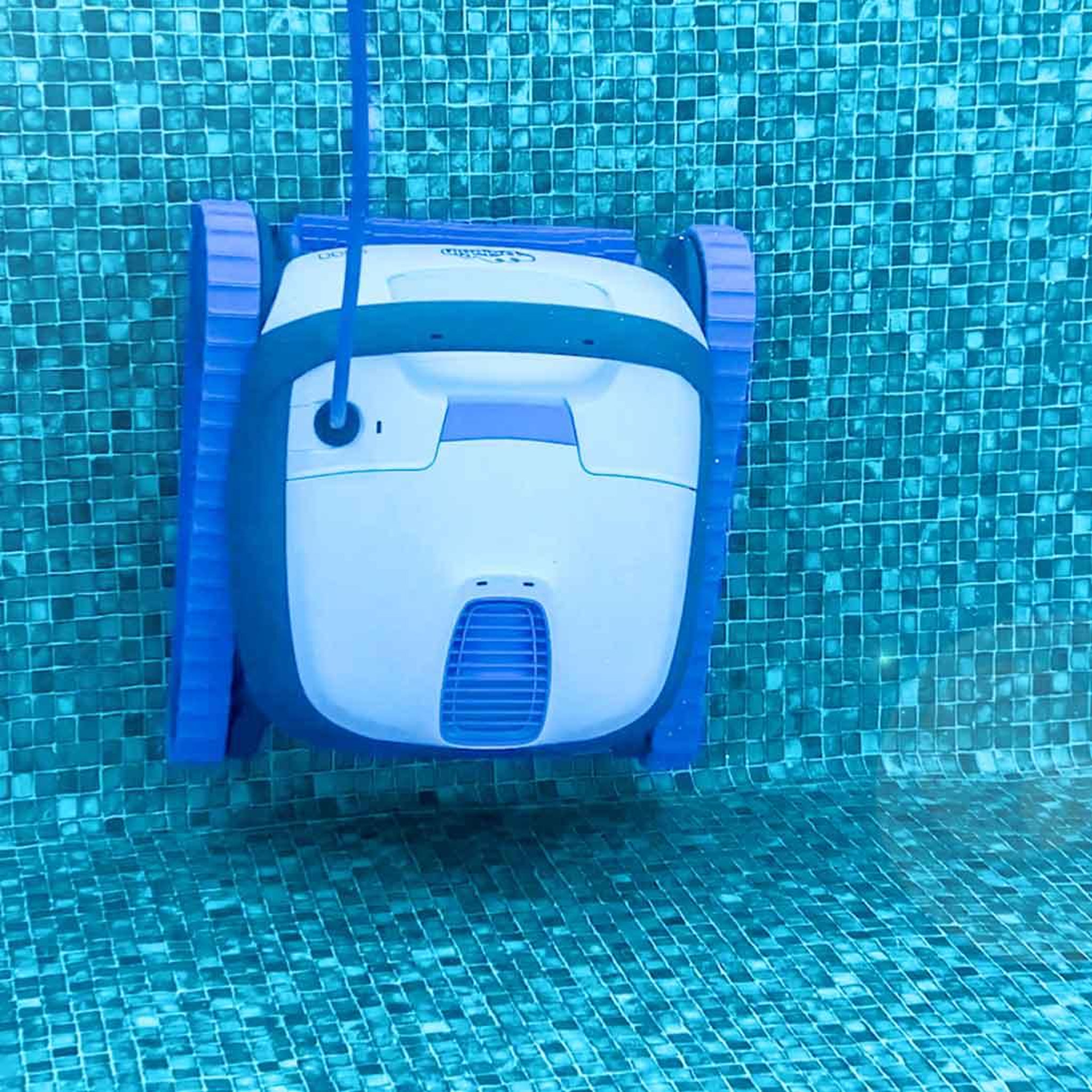 Voir la diapositive 5 : Dolphin Robot electrique de piscine fond et parois - s100