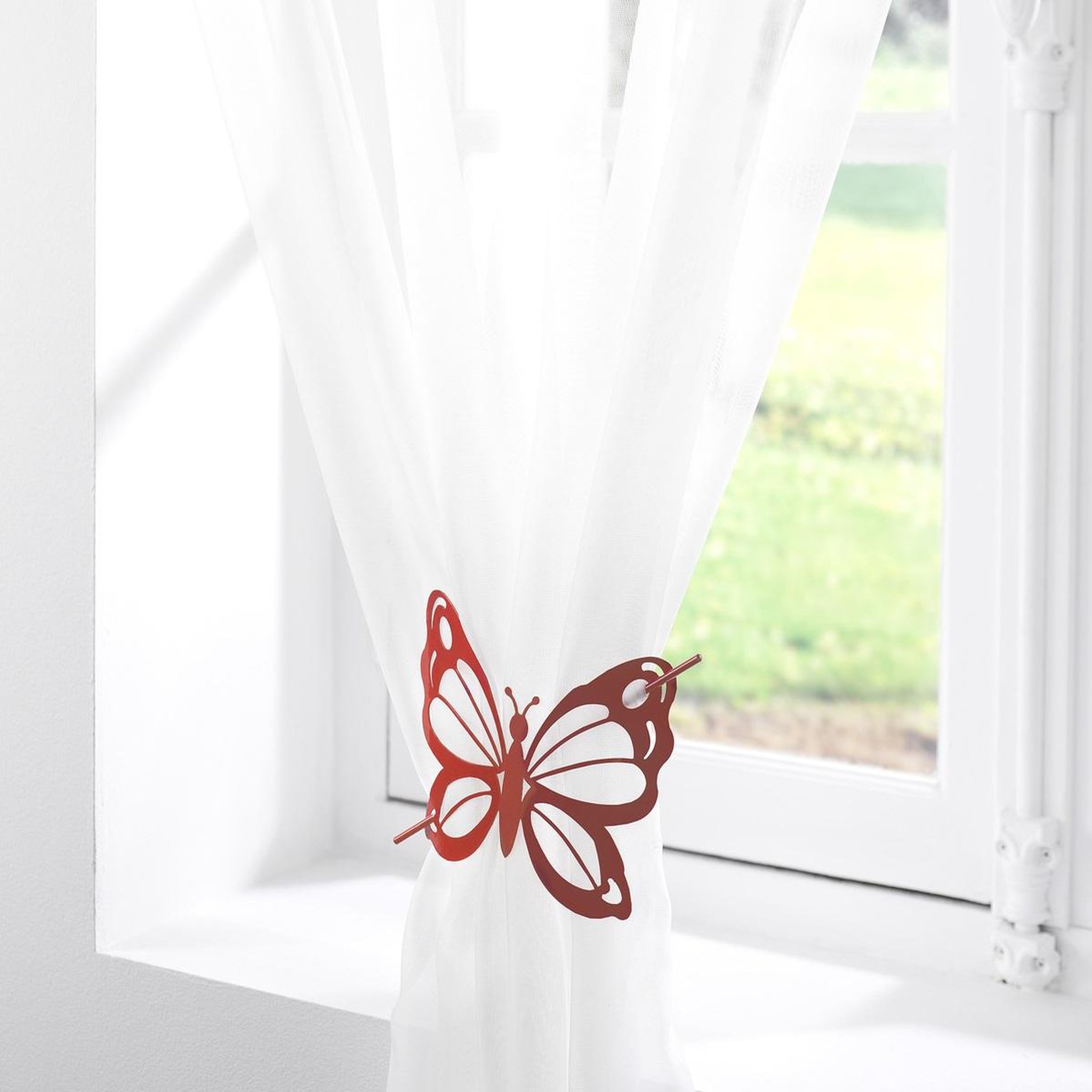 Voir la diapositive 2 : Eden 1 embrasse broche joli papillon