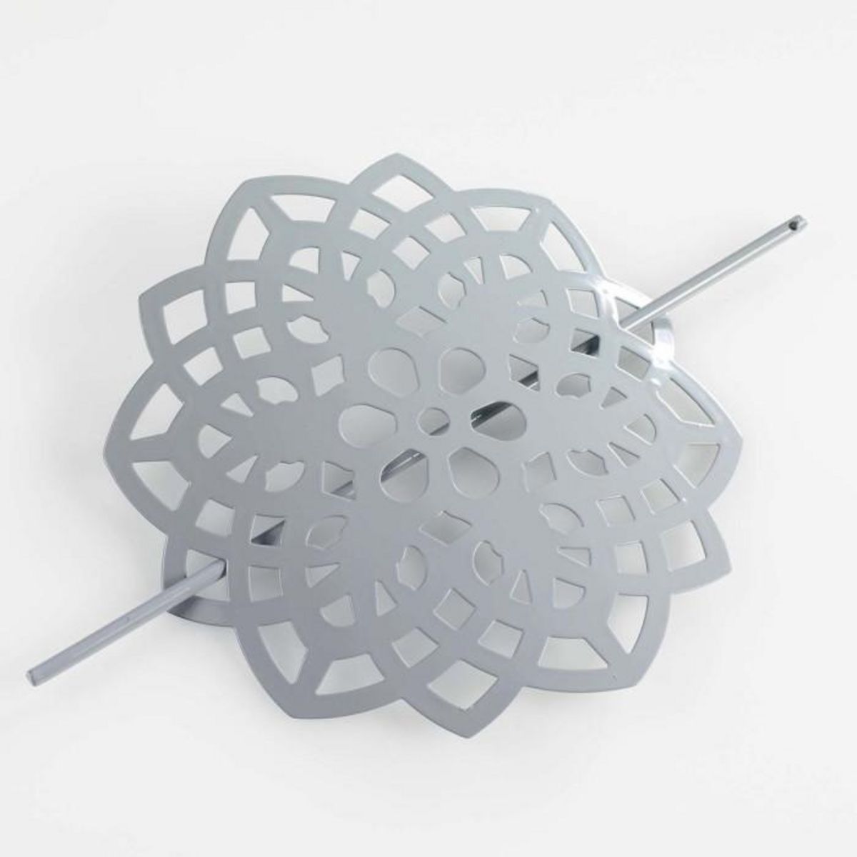 Paris Prix Embrasse de Rideau Broche   Rosae  17cm Gris