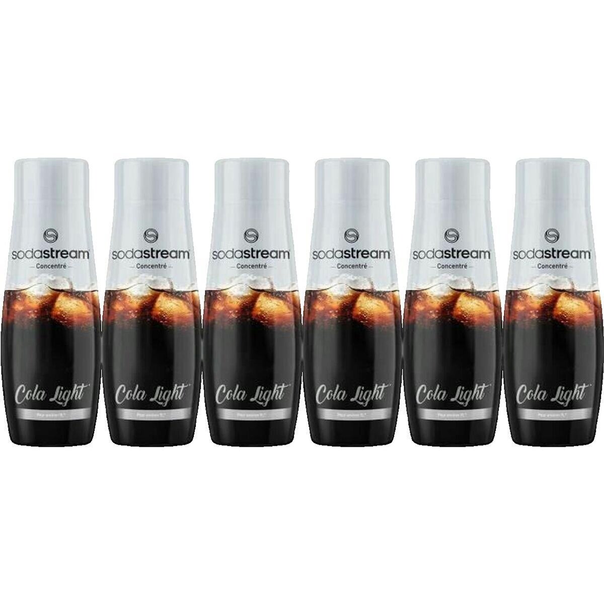 SODASTREAM Concentrés SodaStream Concentrés Cola Light Lot de 6 flacons