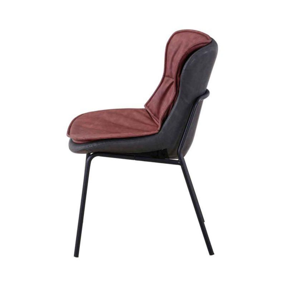 Paris Prix Chaise Design  Brady  84cm Marron & Gris