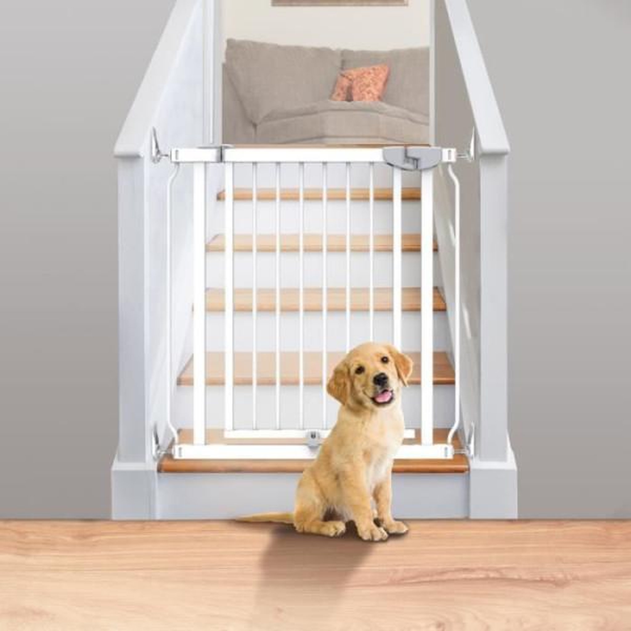 Voir la diapositive 3 : MARKET24 INGENUITY Extension Barrieres de Sécurité 28cm - adaptée pour la barriere Easy Install