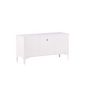 Voir la diapositive 5 : Paris Prix Meuble TV 2 Portes  Piring  120cm Blanc