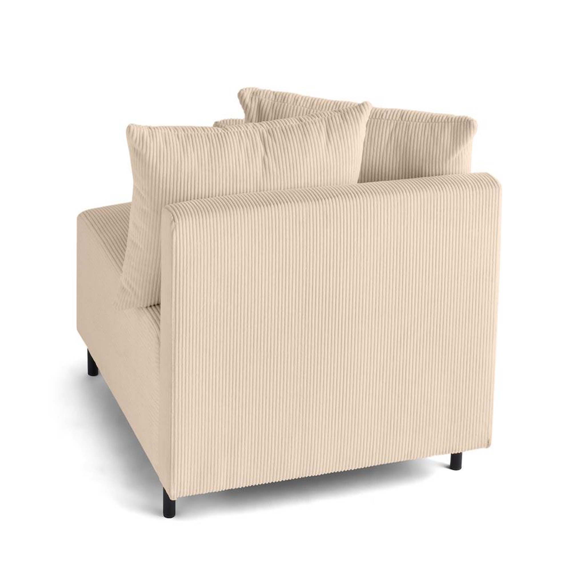 Voir la diapositive 4 : BEST MOBILIER Edinburg - module d'assise - en velours côtelé