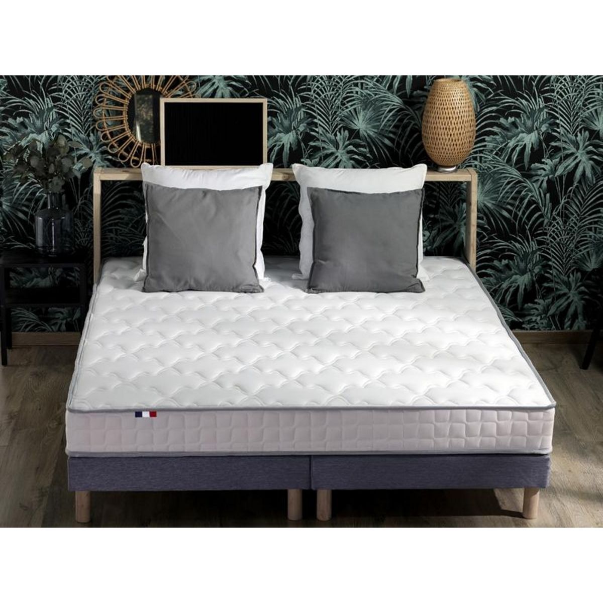 Matelas mousse  haute résilience 160x200 cm MODERATO