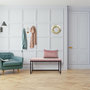 Voir la diapositive 5 : Paris Prix Banc Design  Giulia  100cm Rose