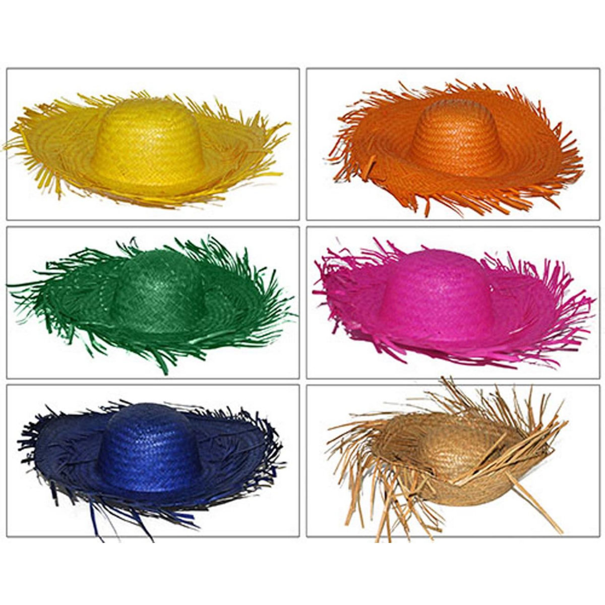 FUNNY FASHION Chapeau De Paille - Hawai