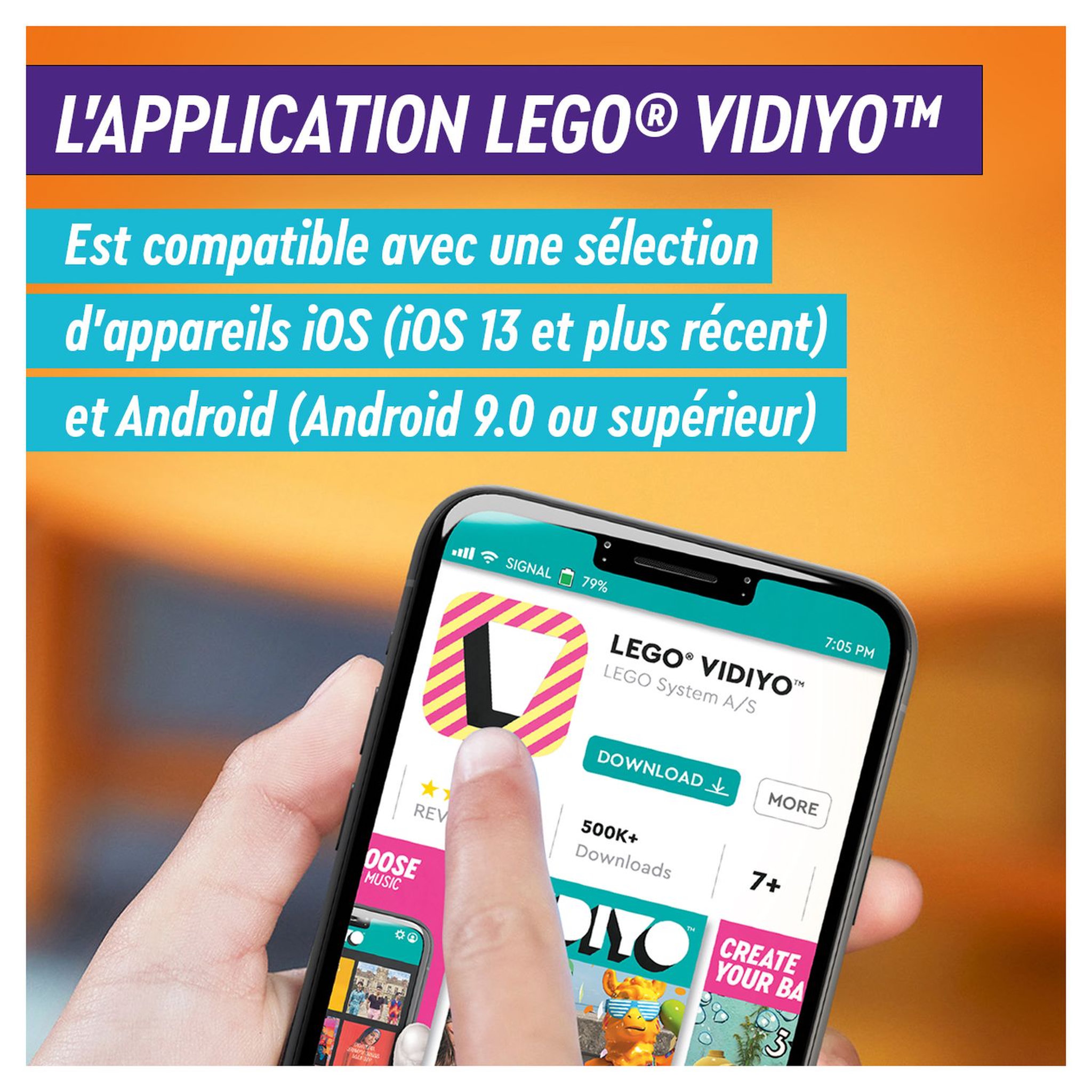 Voir la diapositive 9 : LEGO VIDIYO 43106 Unicorn DJ BeatBox 