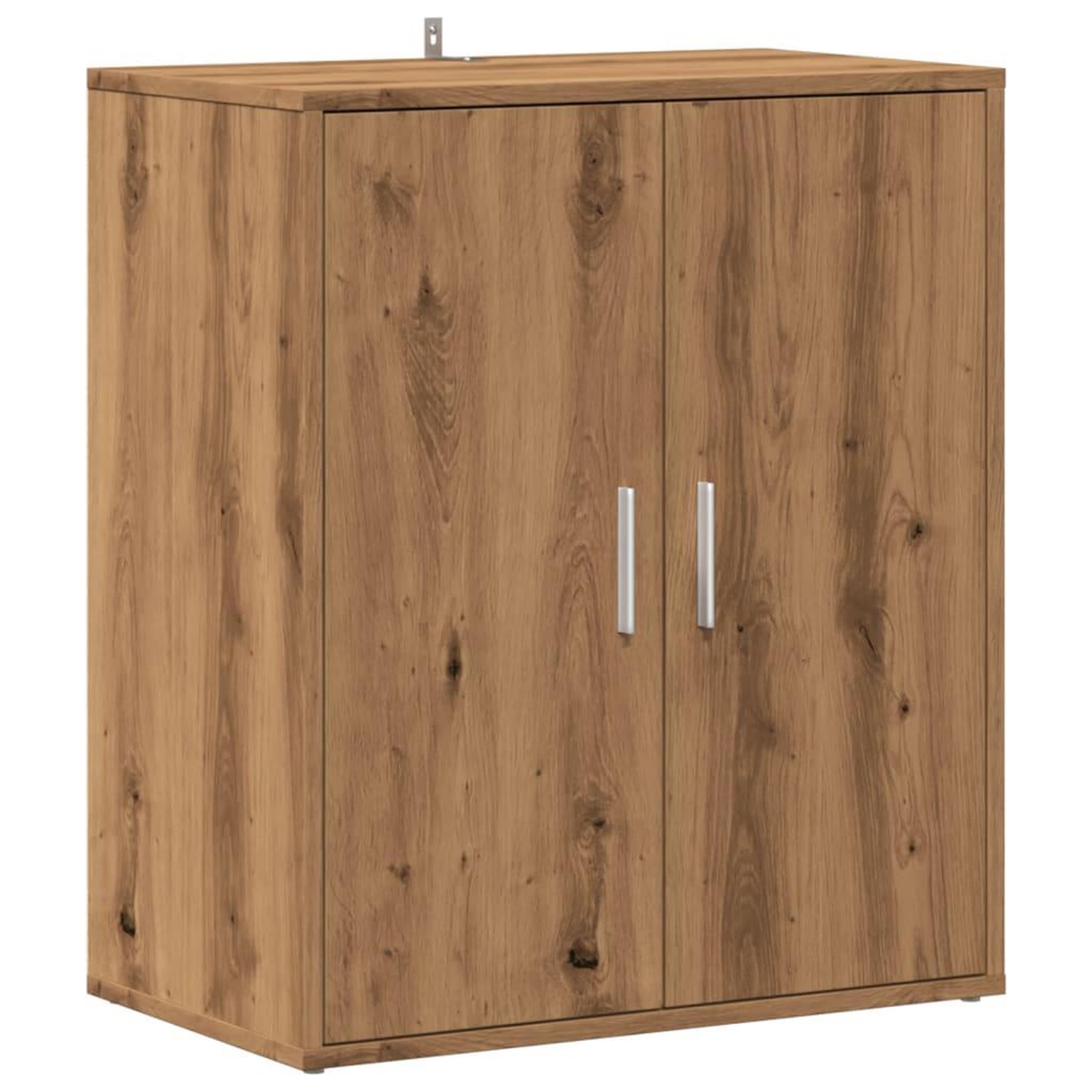 Voir la diapositive 2 : VIDAXL Armoire a chaussures chene artisanal bois d'ingenierie