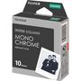 Voir la diapositive 2 : FUJIFILM Papier photo instantané Film Instax Square Monochrome WW1 (x10)