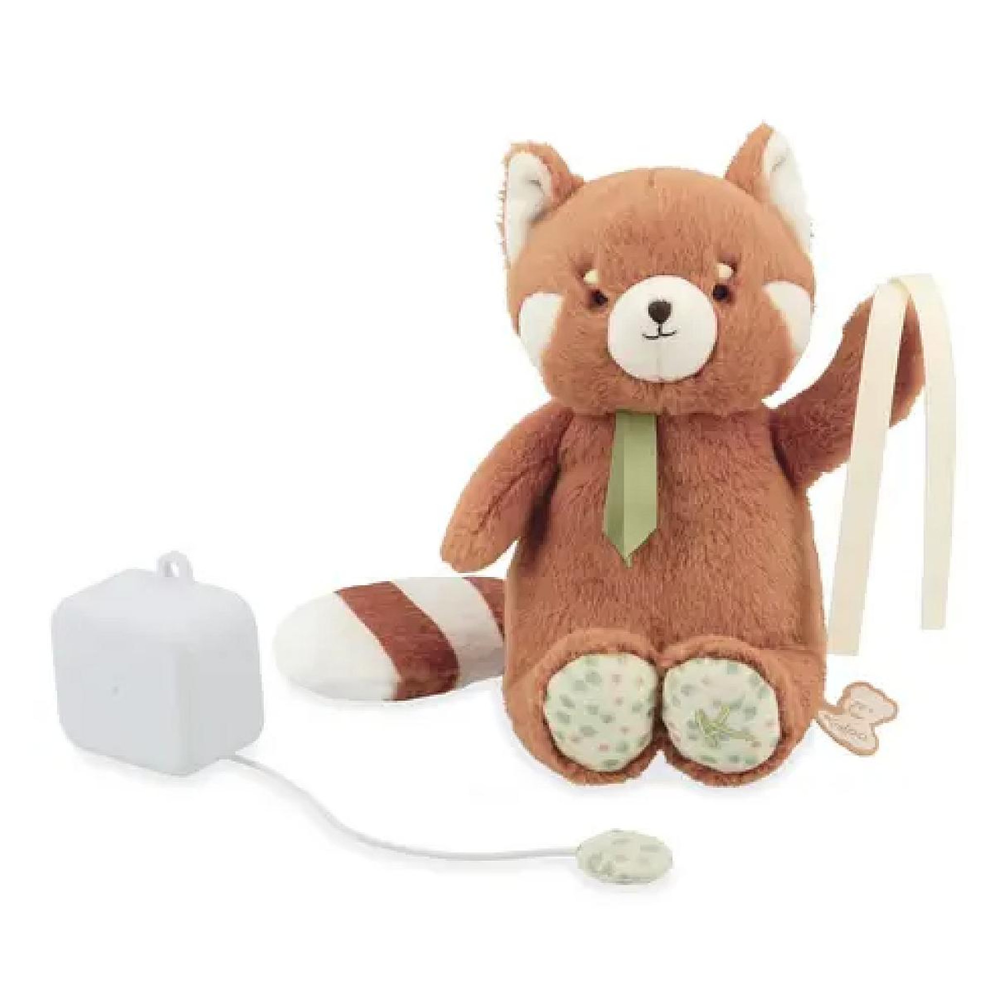 Voir la diapositive 2 : Kaloo Peluche Musicale Panda Roux